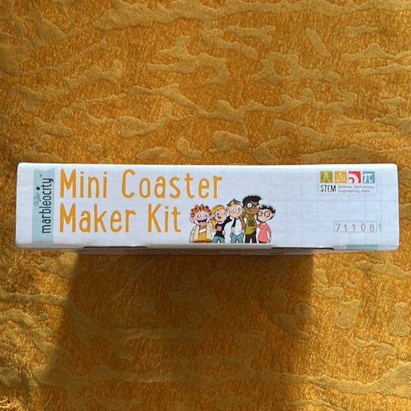 PlayMonster- MARBLEOCITY MINI COASTER MAKER KIT- Wooden STEM Project- NWT - Picture 4 of 5